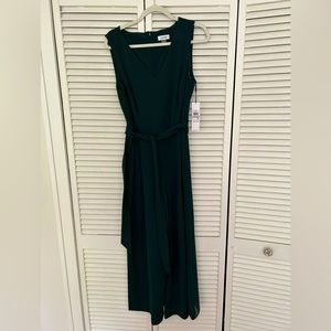 Hunter green Calvin Klein jumpsuit